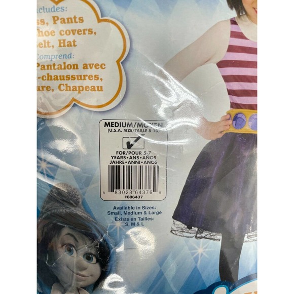 The Smurfs Halloween Costume "Vexy" Child's Size MED Costume with Wig - Picture 2 of 10